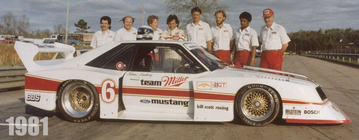 1981 Mustang IMSA racing