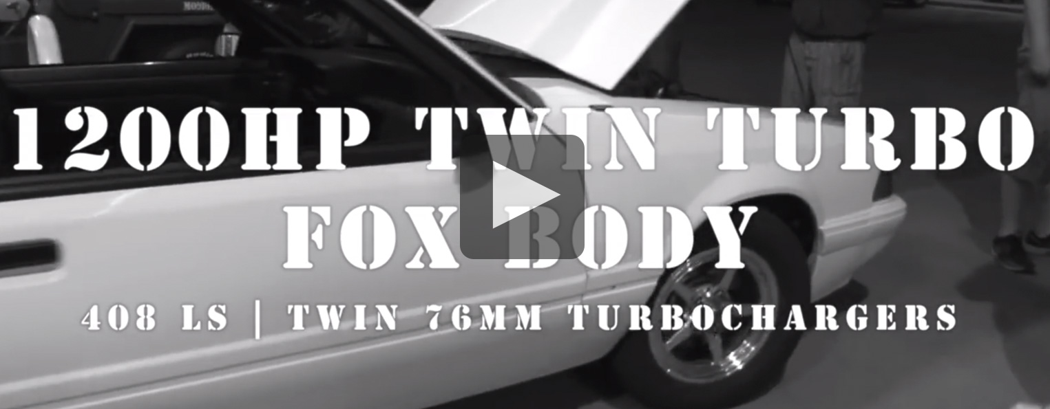 Unstoppable Twin Turbo 408 Mustang Notch