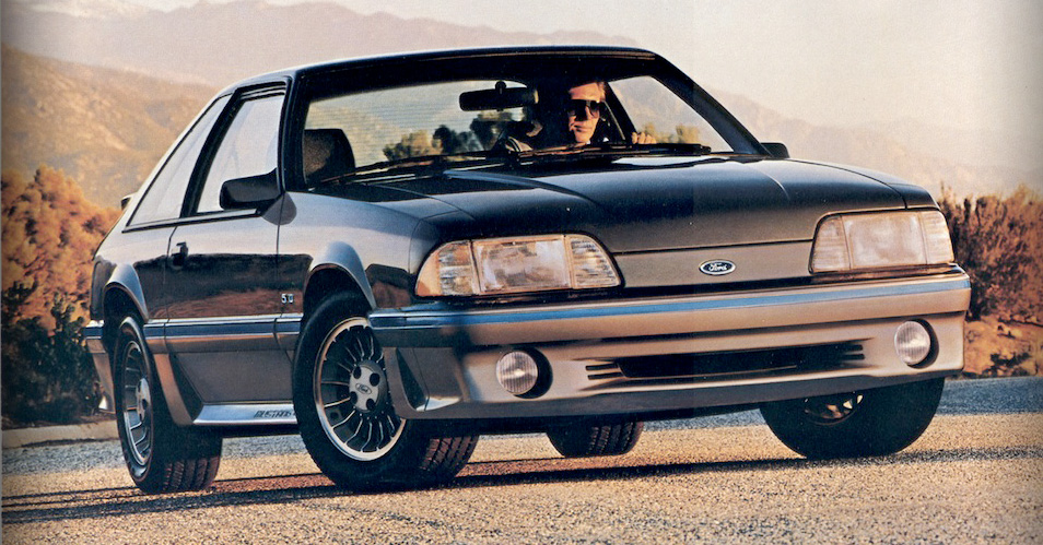 1987 Mustang GT smoke poly